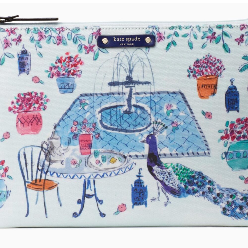 New with Tags: Kate Spade New York Full Plume Gia Clutch - RARE